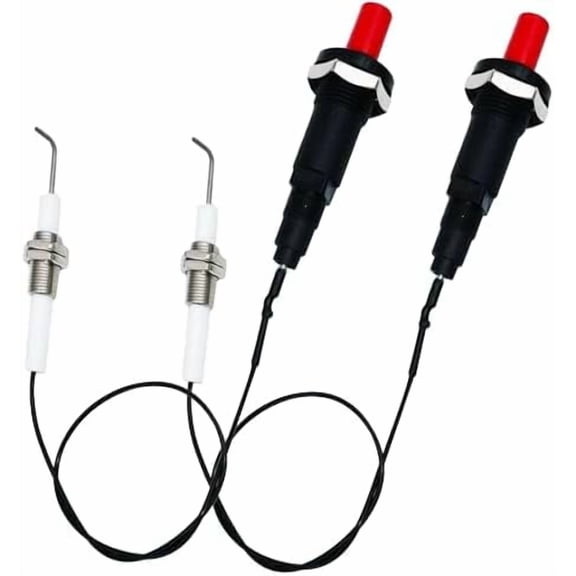 11.8 Universal LP Propane Natural Push Button Piezo Igniter Kit for Gas Grill,Range,Heater,Stove Spaker Generator Ignition Set 2PCS/Lot$$Garden & Patio