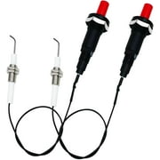 11.8  Universal LP Propane Natural Push Button Piezo Igniter Kit for Gas Grill,Range,Heater,Stove Spaker Generator Ignition Set 2PCS/Lot
