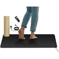 thumbnail image 1 of 11.8 X 39.3 Inch Grounding Mat Kit, Grounding Mat with 15 Foot Cord and Grounding Wristbands, Earth Mat Grounding Pad for Sleep, Energy, Pain Relief, Inflammation, Feet and Back Pain, 1 of 7