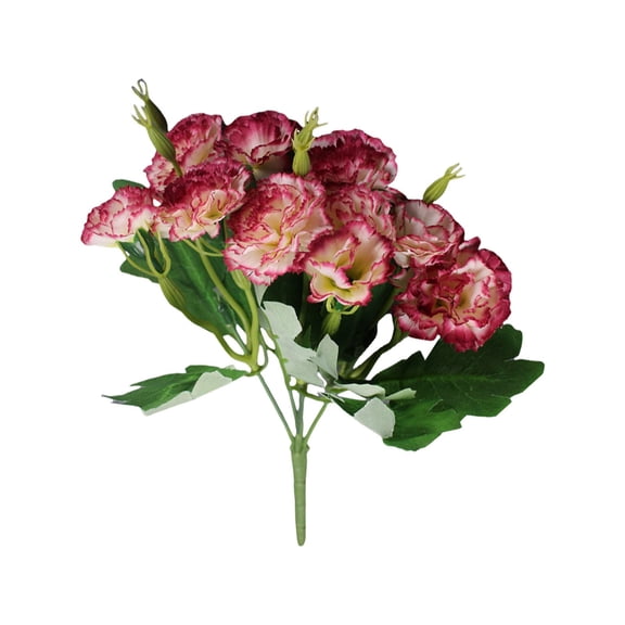11.8 inch Carnations Artificial Flowers, Artificial Silk 10 Heads Carnation Flowers Pick, Artificial Carnation Silk Flower, Fake Flowers Faux Plants for Photo Props Home Party and Wedding Decor