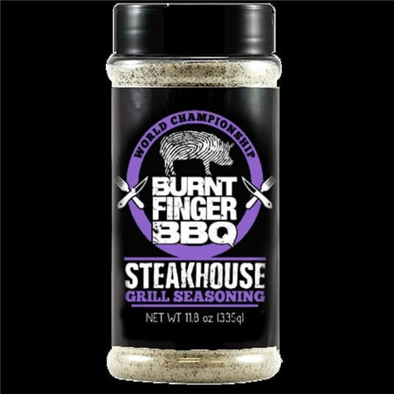 11.8 oz Burnt Finger BBQ Steakhouse Grill Seasoning