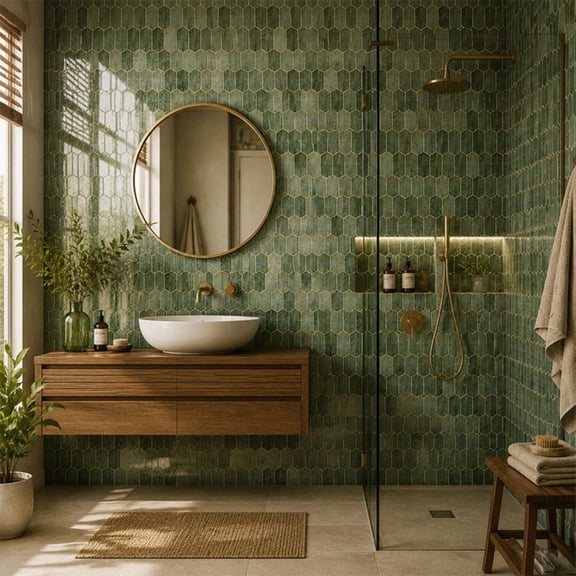 11.8" x 11.8" PVC Peel and Stick Hexagon Wall Tiles,10 Pack Vintage French Floral Waterproof Self-Adhesive 2D Wall Stickers,Decorative Tile Look for Kitchen,Bathroom and DIY Home Decor