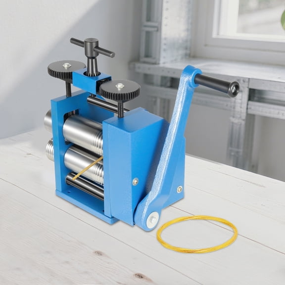 11.81*9.06*11.81in Freestanding&Countertop Manual Rolling Mill Machine Roller Manual Combination Rolling Mill Machine