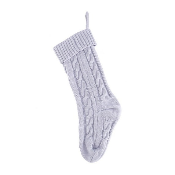 11. Inch Christmas Stockings Cable Knit Stocking Large Size Christmas Decorations for Fireplace Xmas Tree Holiday Family Friends Gift Exchange Party