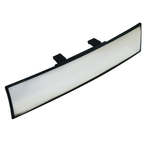 11. Inch Universal Panoramic Rear View Lens - Interior Clip-On Wide Angle Mirror to Reduce Blind Spot for Car Truck - HD Glass Anti-Drop Design