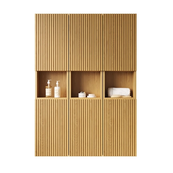 11.81 - inch Wide Storage Cabinet | Waterproof in Laundry Rooms | Stable Structure
