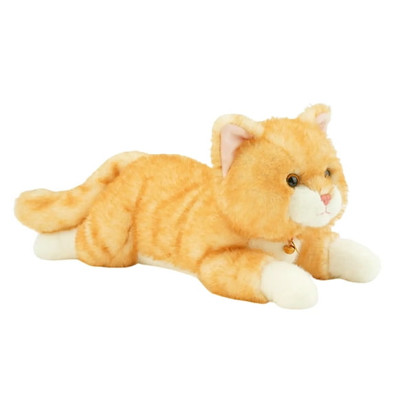 11.81Inch Soft Lying Kitty Stuffed Animals, Cuddly Soft Plushie Throw Pillow, Perfect Birthday Christmas New Year Valentine's Day Gifts for Women Girlfriend Teens Lover