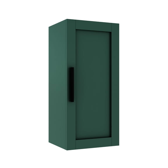 11.81W x 29.53H x 13.78D Green Cabinet - Soft Close Damper - Bathroom Use - Quiet and Smooth Closing