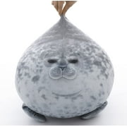 11.81in Chubby Seal Plush Toy Cute Plush Stuffed Marine Animal Sea Lion Pillow Soft Plush Stuffed Sea Lion Plush Toy Birthday Gift for Kids Christmas Gift Back 