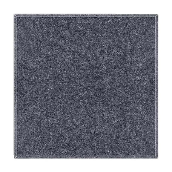 11.81x11.81x0.35 in High Density Self Adhesive Sound Insulation Board, Sound Absorption Panel for Recording Studio Home Office Wall Decoration ( Dark Gray )