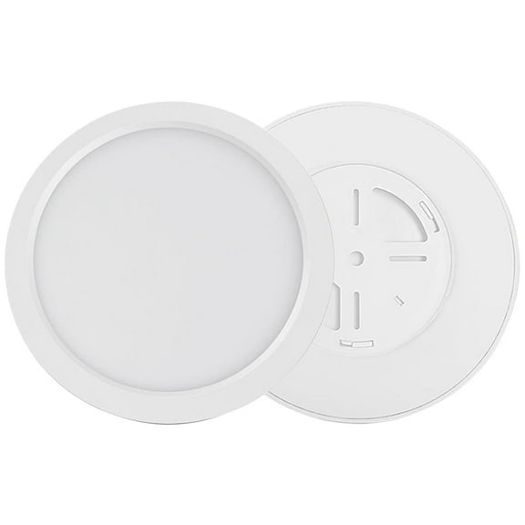 11.8in Full Spectrum Ceiling Light, 24W 6000K Daylight White, 85-265V Wide Voltage, Eye Protection LED Panel for Living Room, Bedroom, Kitchen Indoor Lighting (1-Pack)