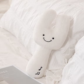 11.8in Plush Tuning Fork Stuffed Toy Soft Musical Instrument Doll, for Music Lovers, Soft Throw Pillows Stuffed Premium Polyester Fiber Sofa Cushion Christmas Party Decor