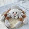 thumbnail image 1 of 11.8in Spider Plush Doll Pillow, Cute Stuffed Animal with Soft Cotton Fabric, Original Prank Toy and Cozy Sleep Companion for Kids Boys Girls, Funny Home Decoration Birthday Holiday Gift Plushie, 1 of 6