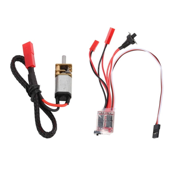 11.8x0.47x0.39" Brushed ESC Upgrade Tools for Model Car Edition Toy Car Collector Speed Controller
