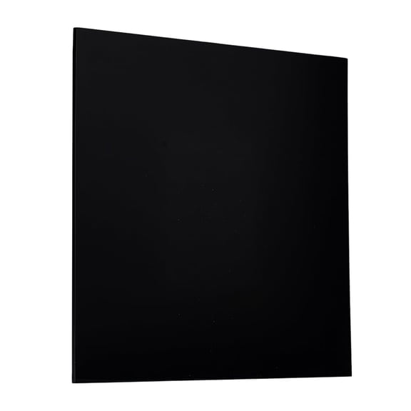 11.8x11.8 Inch Black HDPE Sheet Plastic Board Thick Polypropylene Sheet High Density Plastic Board Starboard for DIY Home DIY Handicrafts Heavy Duty Industry 6mm Thick