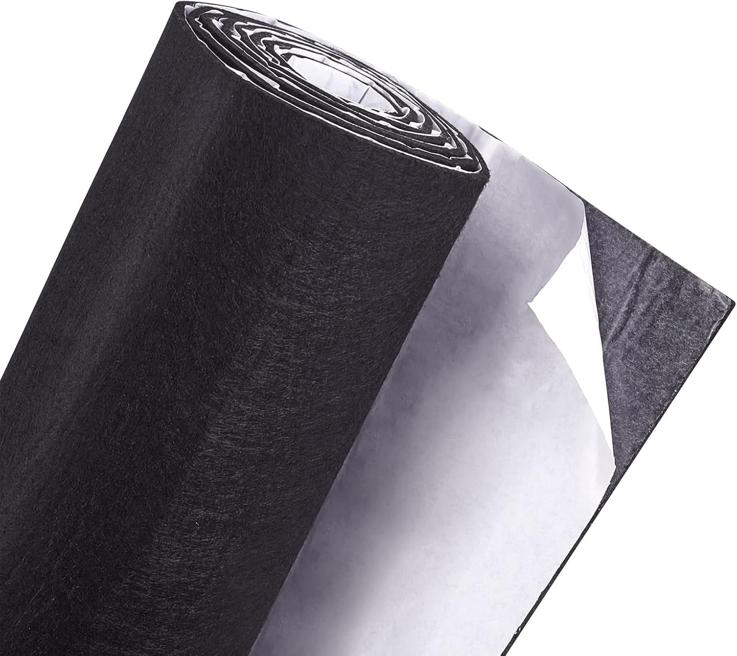 11.8x78.7inch Gray Self Adhesive Felt Fabric, Drawer Liner for DIY Crafts Sewing Accessories and Jewelry Drawer Box Fabric Peel Stick