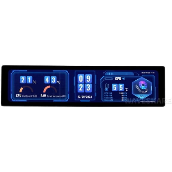11.9 Inch IPS Display Monitor with HDMI, Optional Touch Screen for DIY Electronics, IoT Projects, and Development Boards SKU-25624