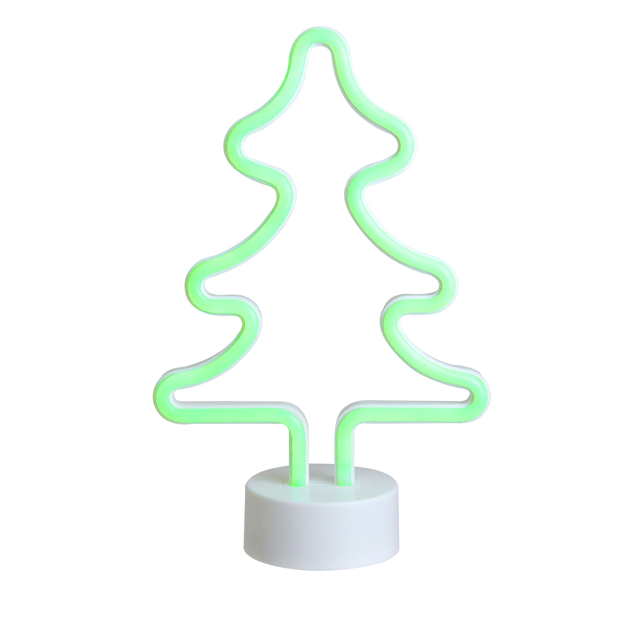 National Tree Company 18 in. Neon Style Lighted Snowflake Decoration