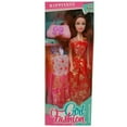 thumbnail image 1 of 11" Brunette Fashion Doll with 3 Dresses and Purse Set-Dresses vary, 1 of 4