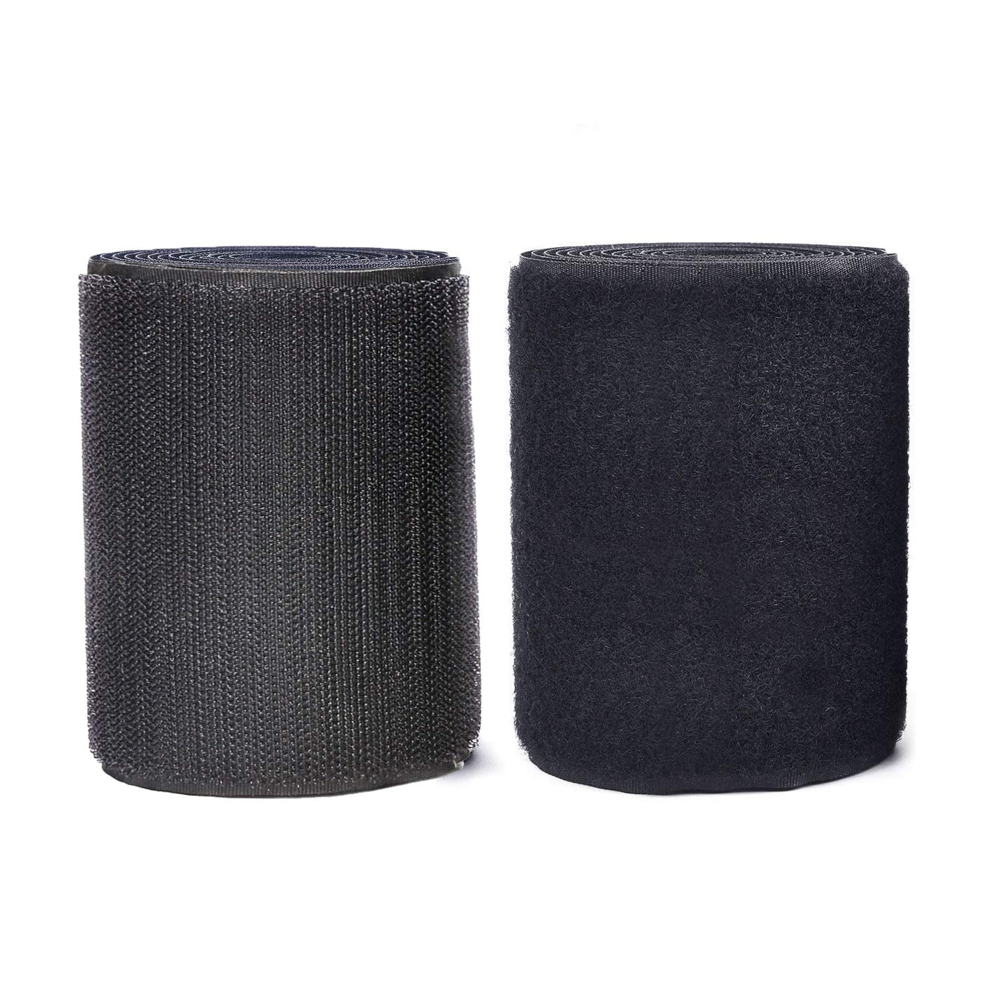 11 CM Wide Sew On Hook and Loop Strips NonAdhesive Back Nylon Fabric