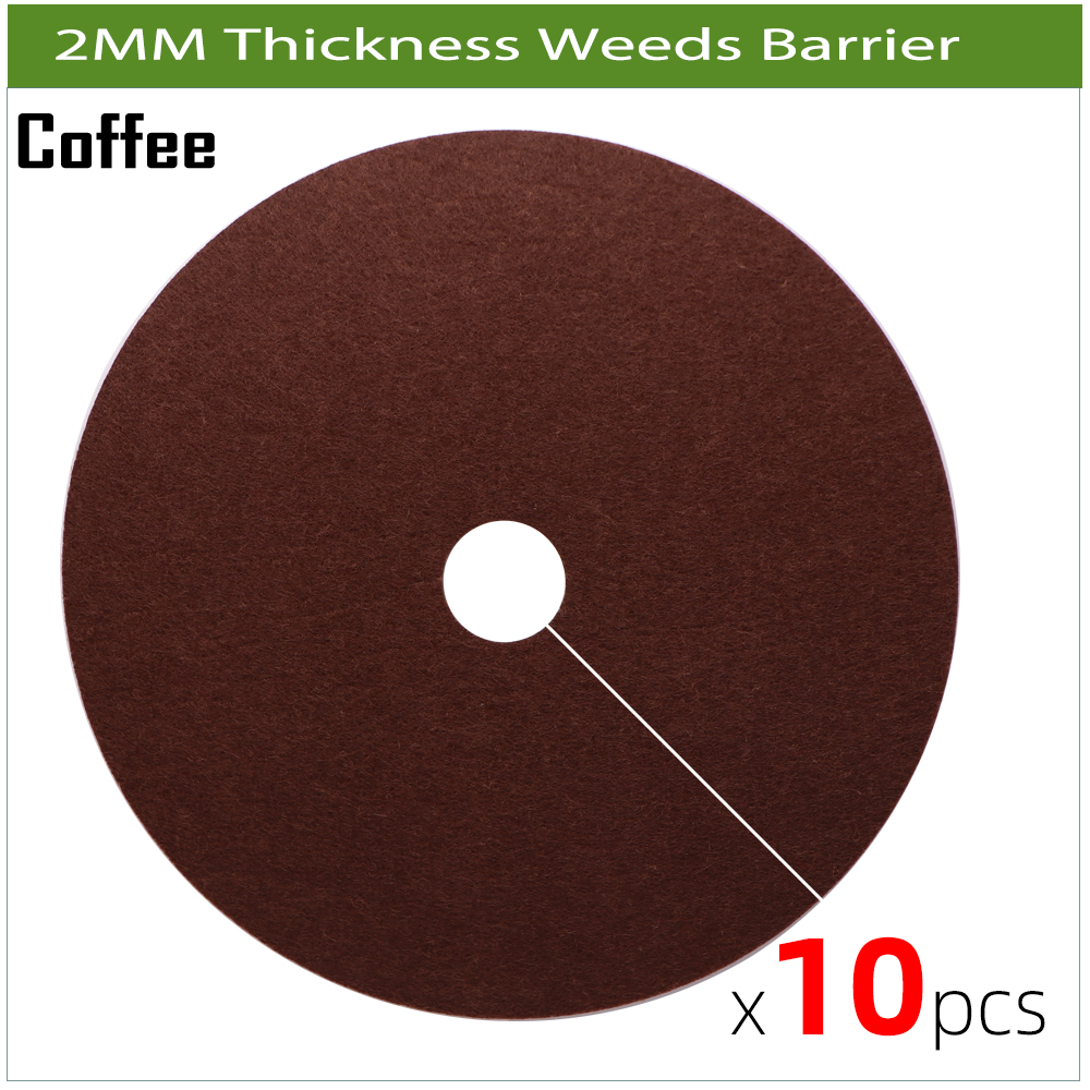 11 Color Weed Barrier Mats 6 Sizes of 2mm Thick Tree Trunk Coldproof
