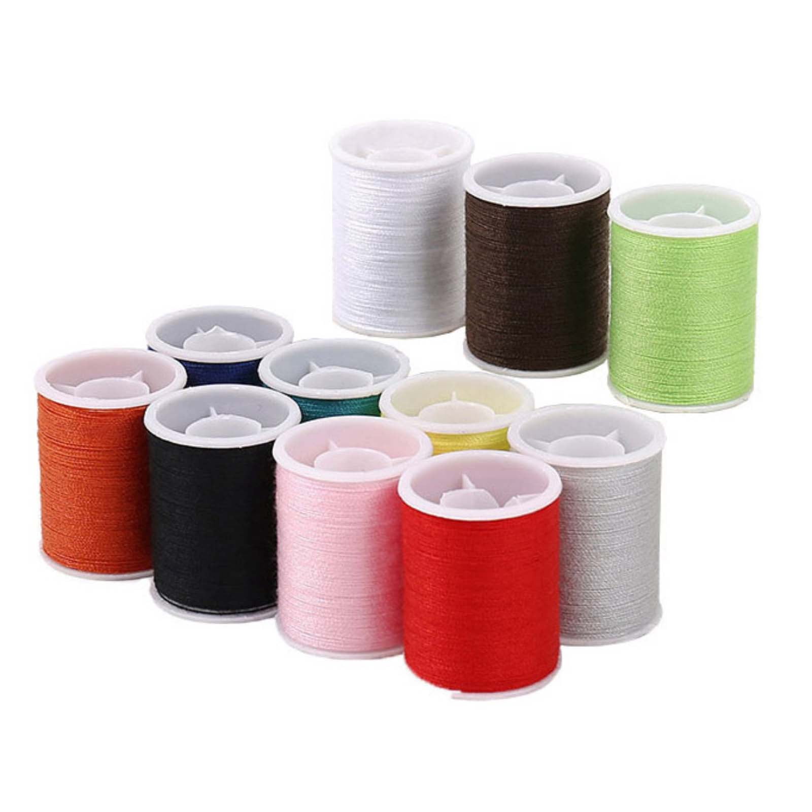 11 Colors Sewing Thread Set, Premium Polyester Thread Spools, High ...