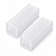 thumbnail image 1 of 11-Compartment Sock Organizer for Drawer, Foldable Mesh Sock Storage Box, Closet Underwear Organizer Bin, Space Saving Drawer Divider for Socks, Underwear, Ties & Baby Clothes, 1 of 5