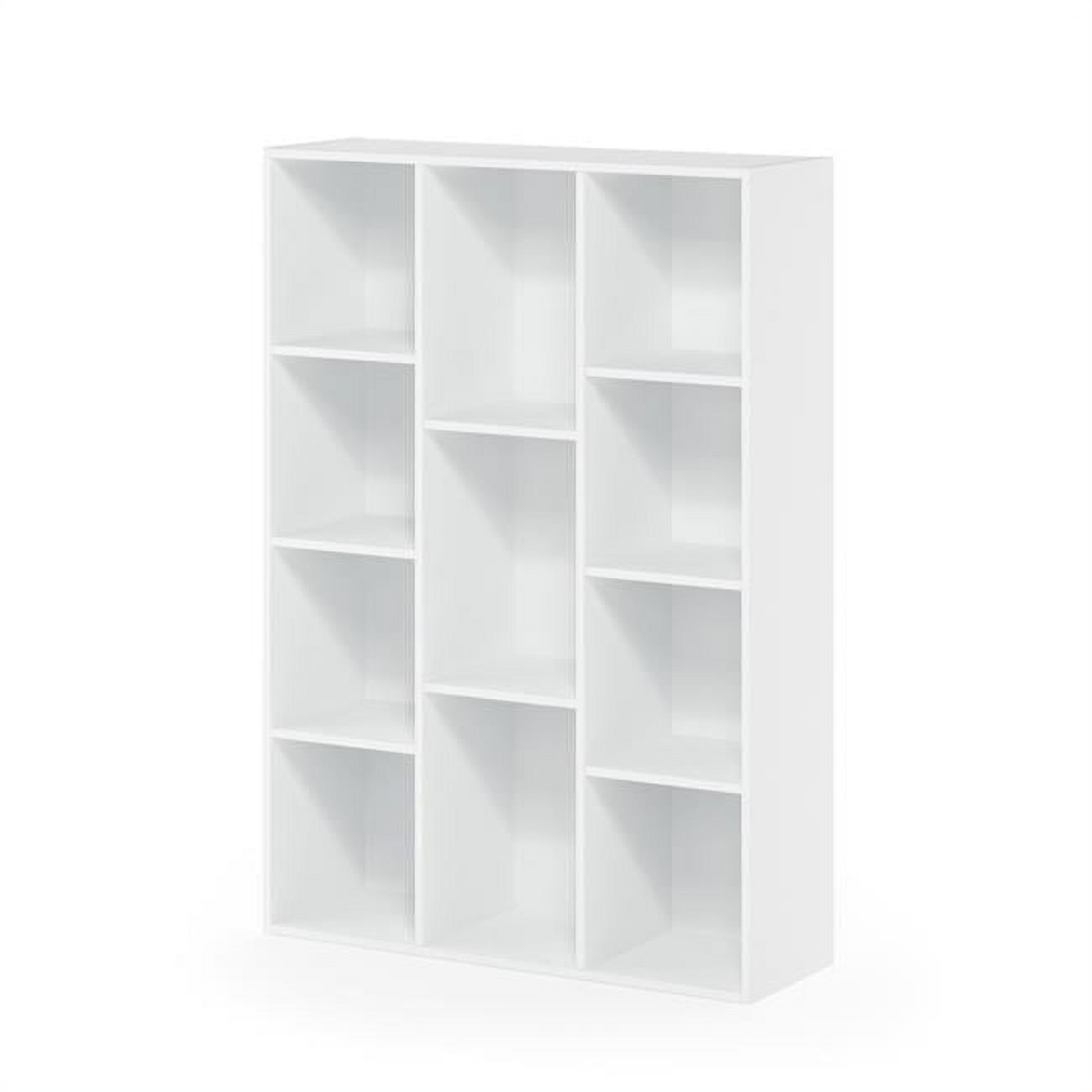 11Cube Reversible Open Shelf Bookcase White