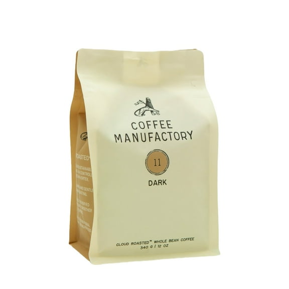11 DARK - Roasted by Coffee Manufactory - Freshly Ground Coffee - 12 Ounce Bag