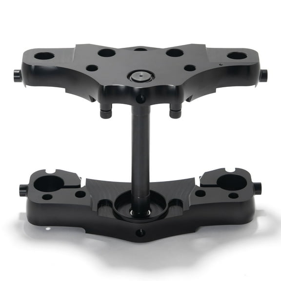 11 Degree Raked Triple Trees Kits for Harley Touring 1997-2013 fit 21" 23" 26" Wheel