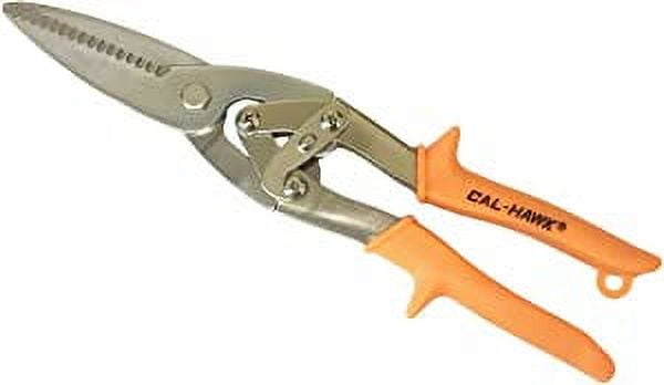 11" Extra Long Cut Sheet Metal Sheers and Tin Snips (Straight)