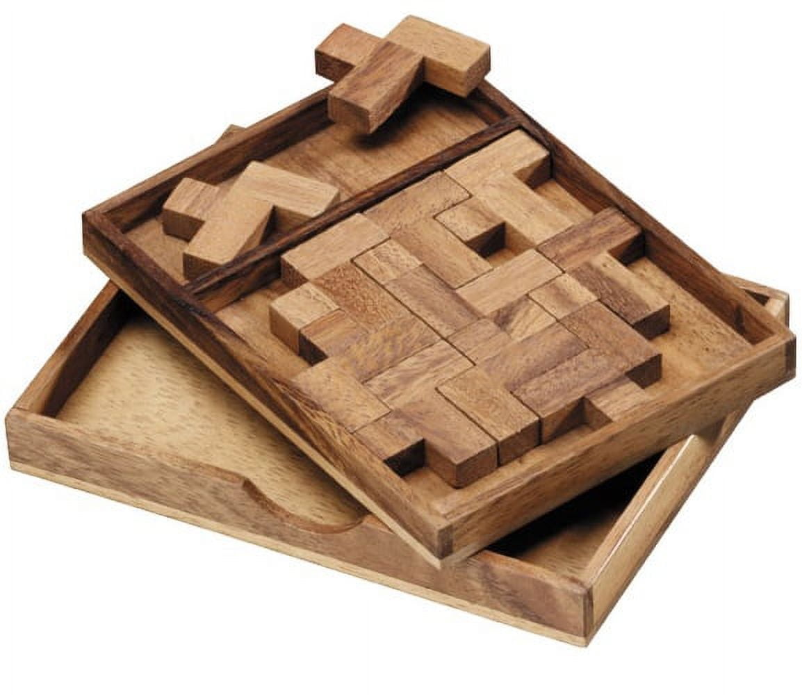 11 F s Puzzle Wooden Brain Teaser Puzzle