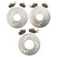 thumbnail image 1 of 11 Front Rear Brake Rotors & Pads for Can-Am Outlander Max 800 R X mr/xc - 2011, 1 of 1
