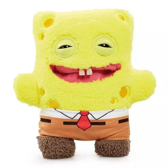 11" Fugg-ler SpongeBob SquarePants Plush Toy, Funny Monster Stuffed Plush Toy, Quirky Limited Edition SpongeBob Gift for Kids & Collectors, Fun and Cuddly SpongeBob Plush Toy
