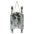 thumbnail image 1 of Northlight Weathered Wood Sleigh Christmas Decoration - 11" - Gray, 1 of 5