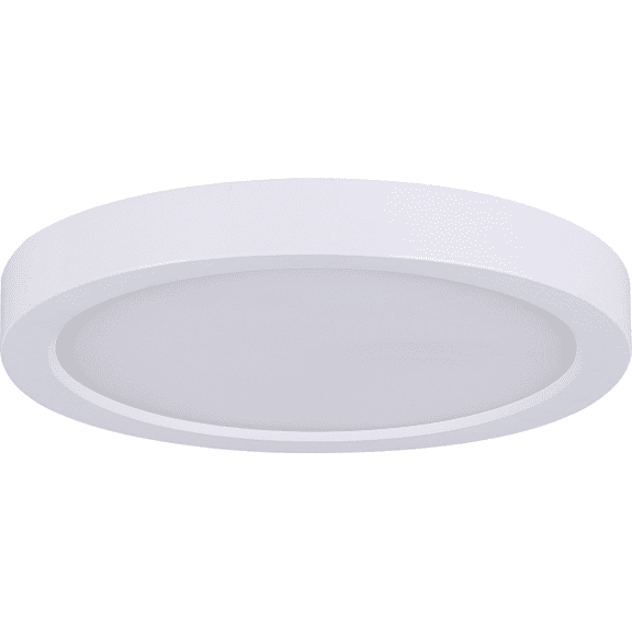 11 In. LED Disc Flush Mount Ceiling Light Fixture - Single Pack