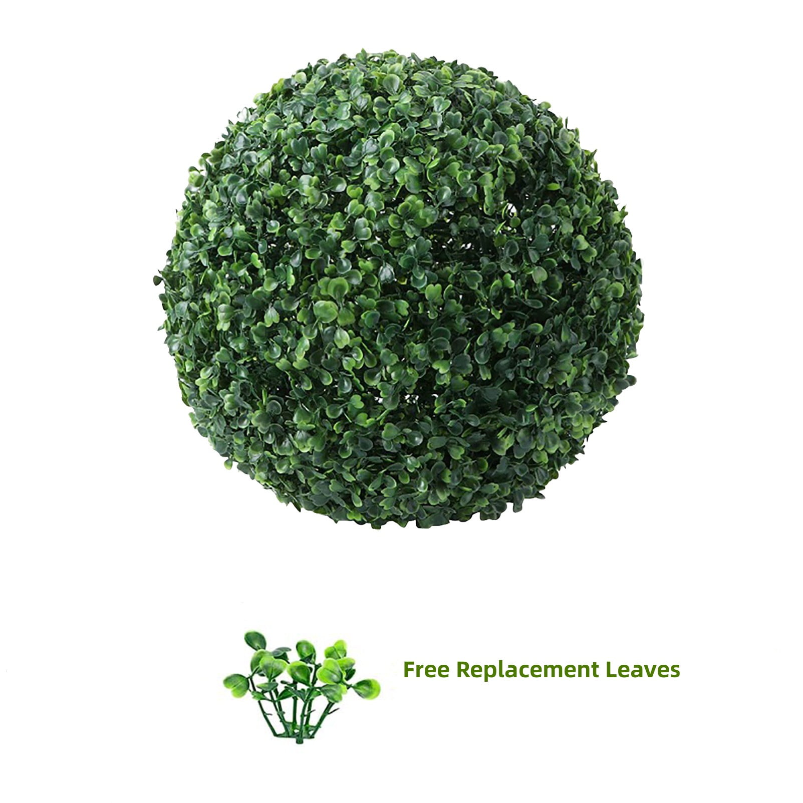 11 Inch Artificial Boxwood Balls, 4 Layers Artificial Plant Topiary