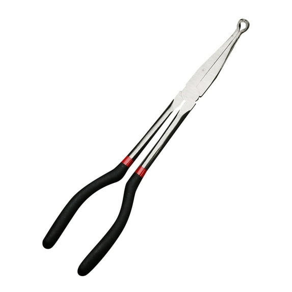 11-Inch Automotive Electrical Disconnect Pliers - 6mm Small O-Type Mouth, Fuel Line Hose Clip Removal Tool