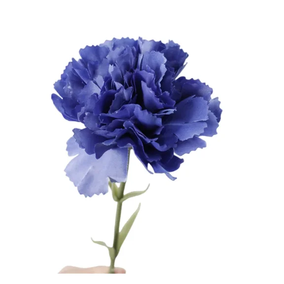 11 Inch Bouquets 10 Stem Carnations,Outdoor UV Resistant No Fade Artificial Flower,Mini Carnation Silk Petals Fake Flowers Forever Plants for Photo Props Home Party and Wedding Decor