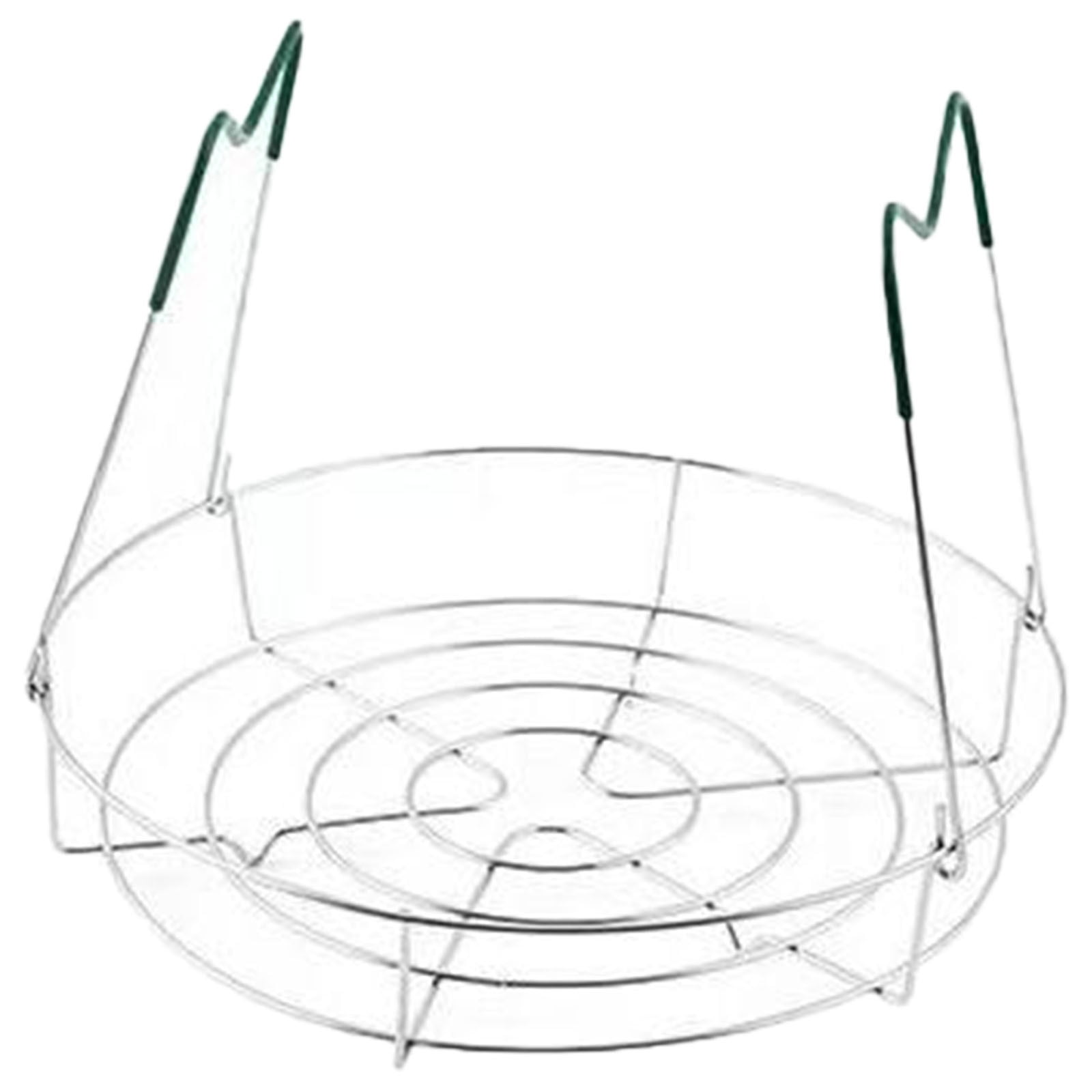 11 Inch Canning Jar Rack Stainless Steel - Folding Steamer Rack for ...