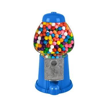 11-Inch Coin-Operated Mini Gumball Machine by Great Northern Popcorn, Blue