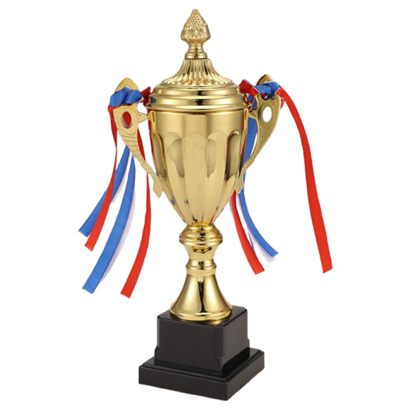 11 Inch Gold Trophy Cup for Sports Meeting Competitions Soccer Winner ...