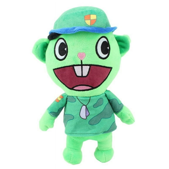 11-Inch Happy Tree Friend Flippy Stuffed Plush,Multicolor