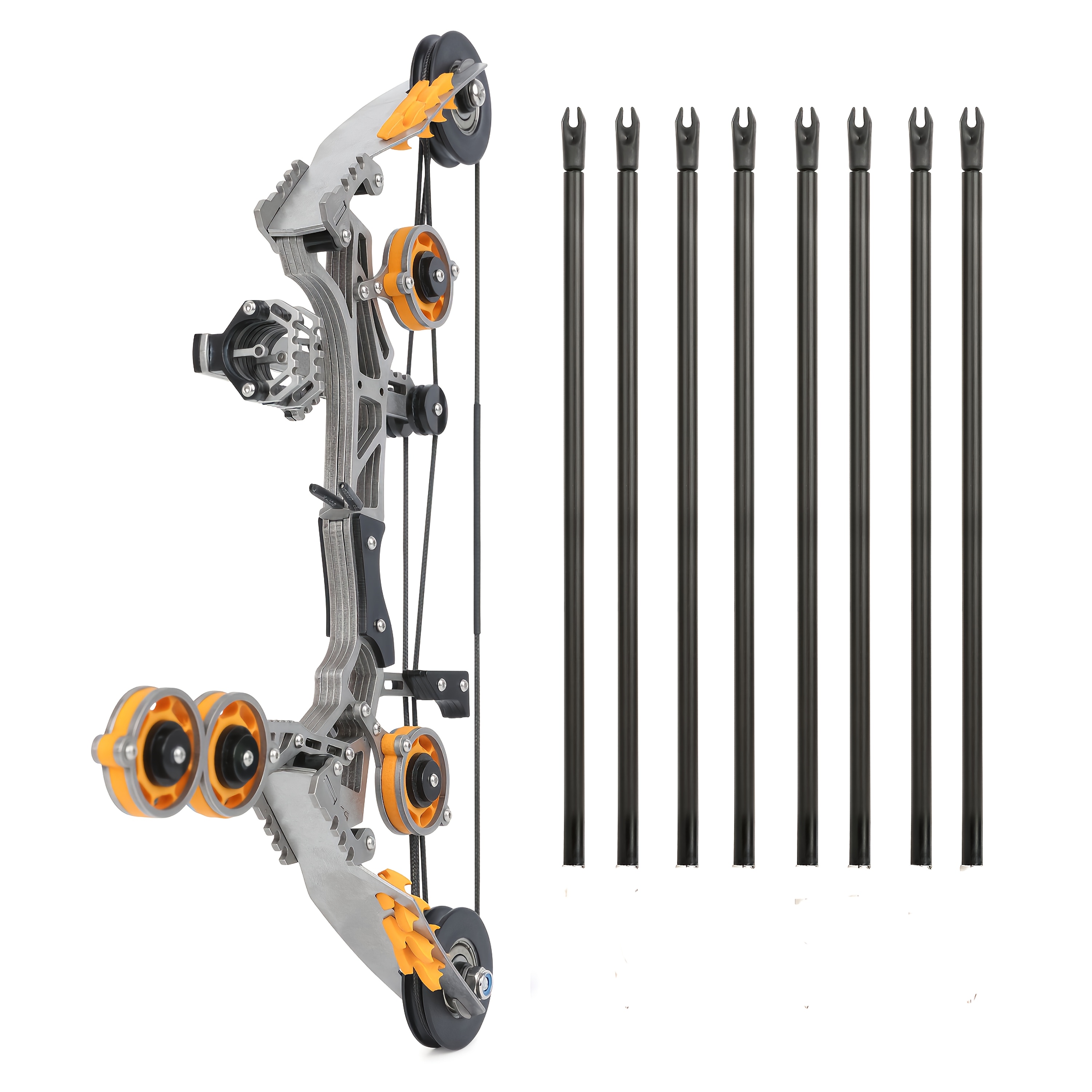 11 Inch Multi-color Mini Composite Bow Suitable for Outdoor Archery Mini Bow Set On The Right Hand