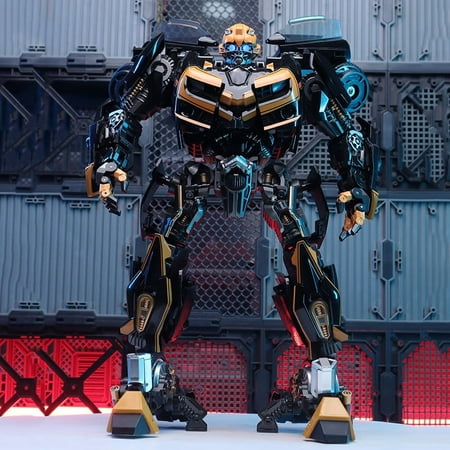11 Inch Multicolor Black Bumblebee, Dual Mode Movie Battle Robot