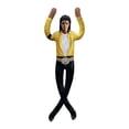 thumbnail image 1 of 11 Inch Poseable Michael Plush Doll, 2026 New Bendable Internal Wireframe Soft Stuffed Figure, Pop Star Collectible Toy, Desk Ornament Gift for Music Fans, 1 of 5