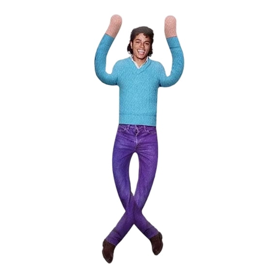 11 Inch Poseable Michael Plush Doll, 2026 New Bendable Internal Wireframe Soft Stuffed Figure, Pop Star Collectible Toy, Desk Ornament Gift for Music Fans
