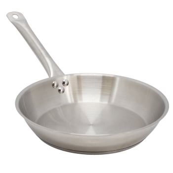 11 Inch Round Stainless Steel Fry Pan