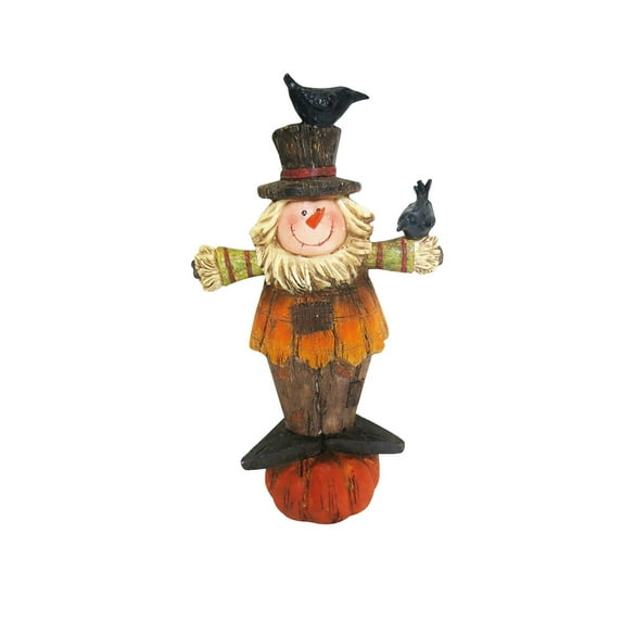 11 Inch Scarecrow Boy Statuary