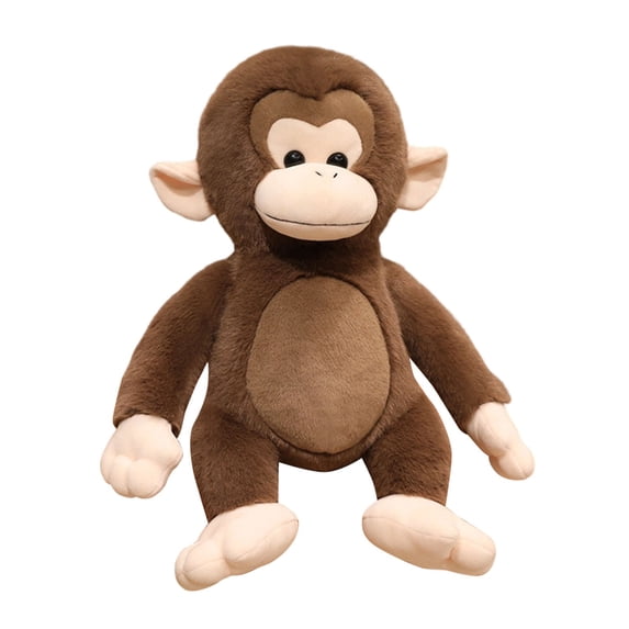 11 Inch Soft Monkey Plush Toy Cute Stuffed Animal for Kids and Collectors,Colour as Pictured